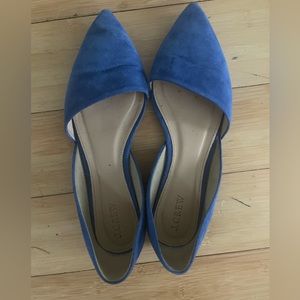 J. crew sloan suede d’orsay flats